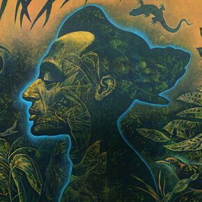 Rafael Trelles, Caliban XII (detail), 2026. Courtesy of October Gallery