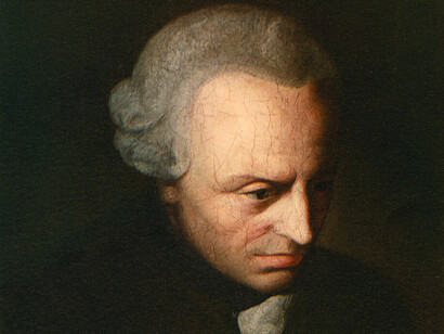 Retrato de Immanuel Kant, c. 1790