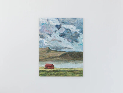 Cooper Cox, The view from upstairs, exhibition view. Courtesy of Ochi Projects