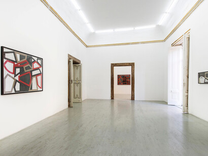 David Tremlett, Form & Rhythm, partial view of the exhibition, May 2015