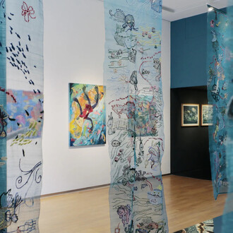 Josephine Turalba, We are the sea, exhibition view. Courtesy of 10 Chancery Lane Gallery