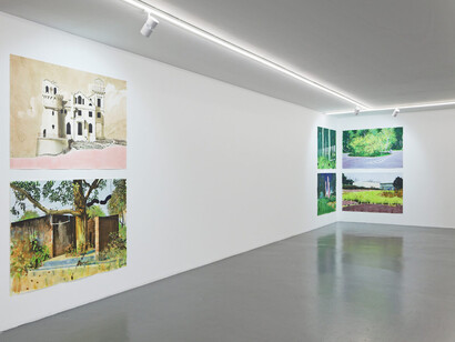 Yvan Salomone, Quand même, exhibition view. Courtesy of Xippas