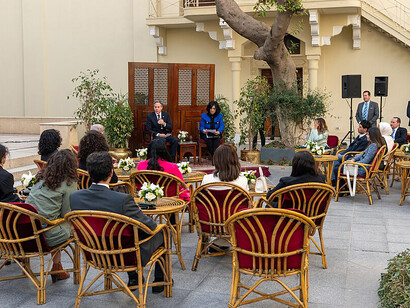 Secretary of State Antony J. Blinken took part in a conversation with young Egyptians in Cairo, Egypt, on January 29, 2023