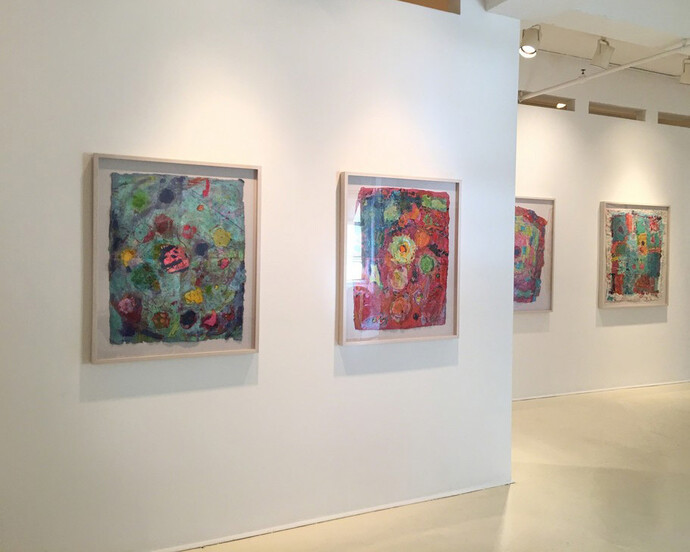 Magical Colors Emerging from the Show, Exhibition view. Courtesy of Walter Wickiser Gallery
