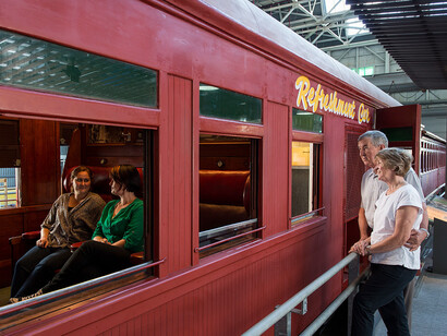 Platform 9, exhibition view. Courtesy of Queensland Museum