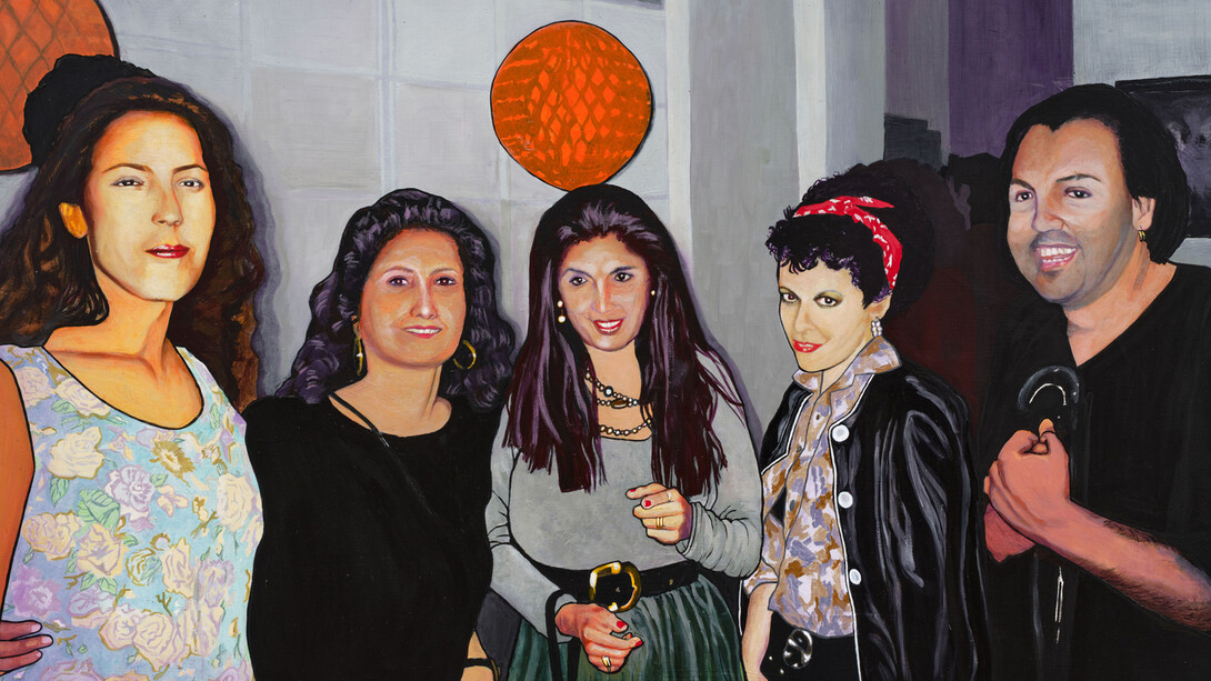 Joey Terrill, Dylan, Monica, Marisela, Diane and Luis, Hollywood, 1993 (detail), 2006-2026. Courtesy of Marc Selwyn Fine Art