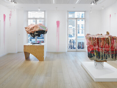 Franz West. Courtesy of Omer Tiroche Gallery 