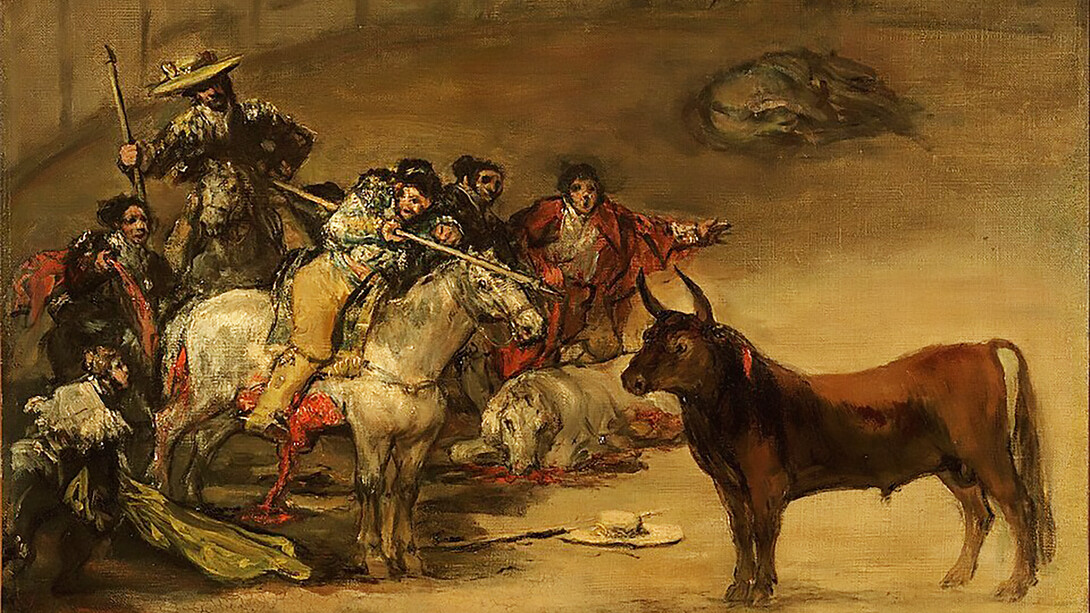 Francisco Goya, Bullfight, Suerte de Varas