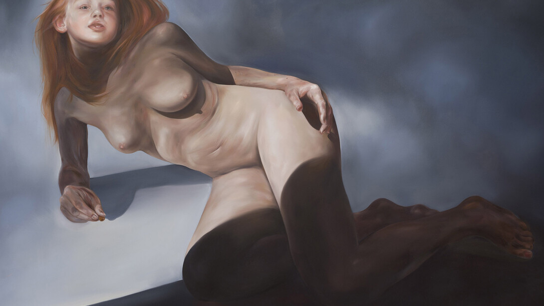 Eclipse, 2015, Huile sur toile/oil on canvas, 130 x 200 cm
