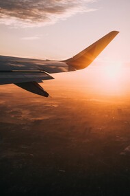 The view from the window seat