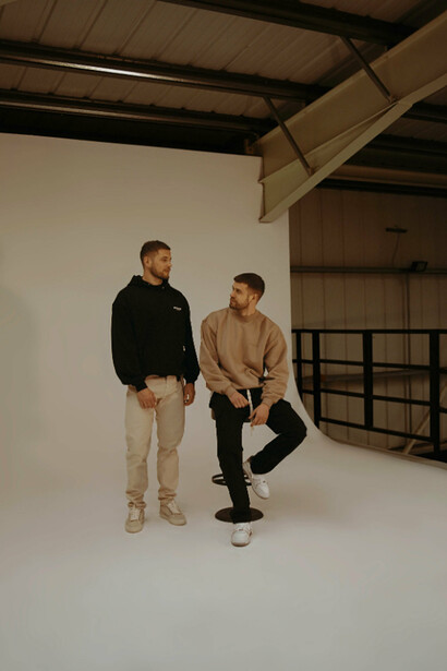 George et Michael Heaton, les frères fondateurs du label Represent