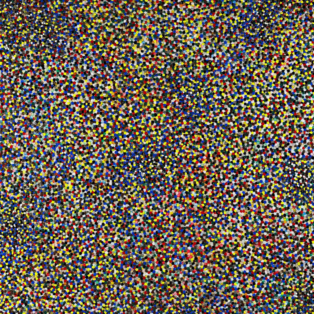 Davide Nido, Impressionaldo, 2006, tecnica mista su tela, 140 x 150 cm. Courtesy of Galleria Giovanni Bonelli