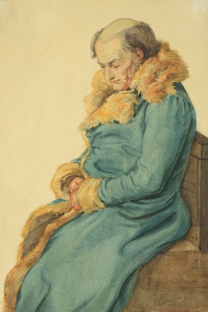 Georg Friedrich Kersting, Bildnis Carl August Böttiger, um 1829. Mit freundlicher genehmigung der Gemäldegalerie