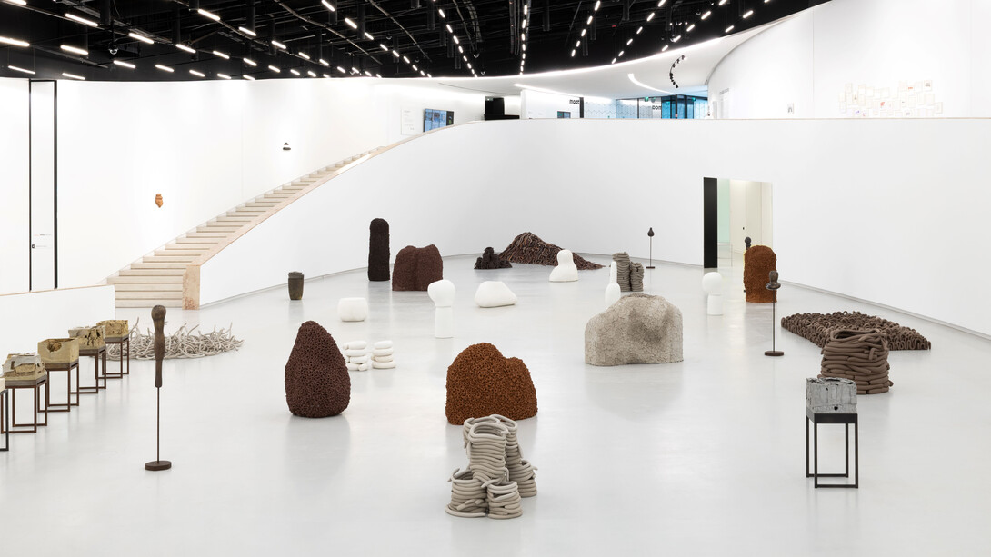 Anna Maria Maiolino, Poetic Earth, exhibition view. Courtesy of MAAT