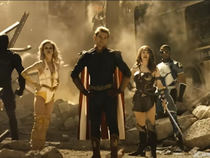 "The Boys" is loosely based on the comic book of the same name by Garth Ennis and Darick Robertson