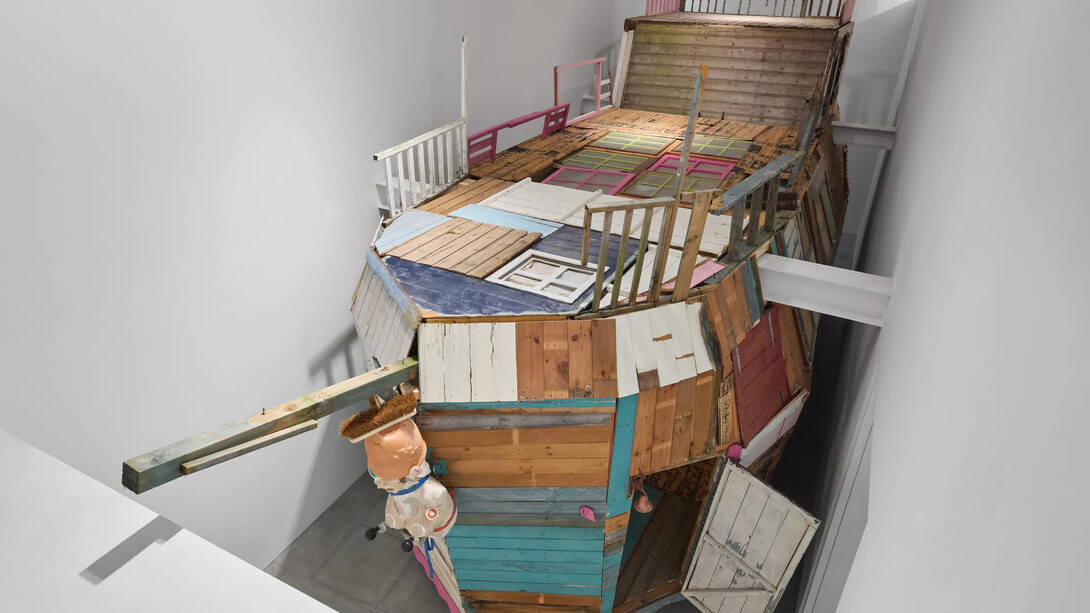 Dominic Watson, Vinegar and piss, exhibition view. Courtesy of the Sunday Painter