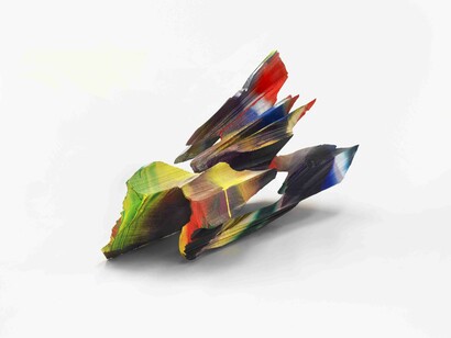 Katharina Grosse, Ohne titel, 2019. Mit freundlicher genehmigung der Staatsgalerie Stuttgart