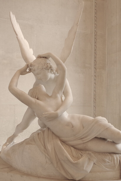 Antonio Canova, 1787-1793, marmo bianco, 155 cm, Louvre, Parigi