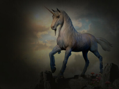 El unicornio muestra una dualidad y una naturaleza doble