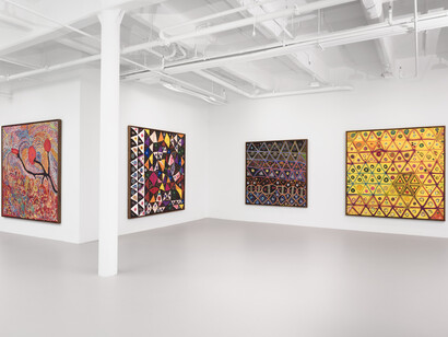 Uman, I Want Everything Now, 2023, installation view, back room, ©Uman. Courtesy of the artist and Nicola Vassell Gallery