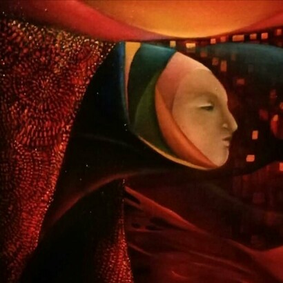 Detalle de obra perteneciente a la serie "Péndulos" de Juan Carlos Reyes Portilla