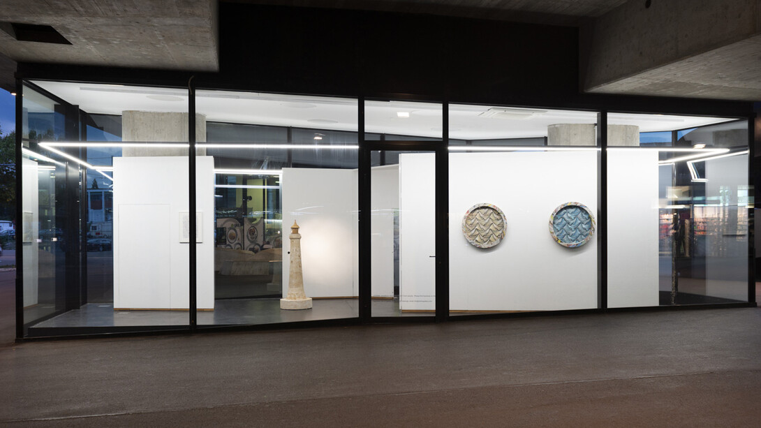 Sam Porritt, A Certain Change, 2018. Installation view. VITRINE, Basel. 
