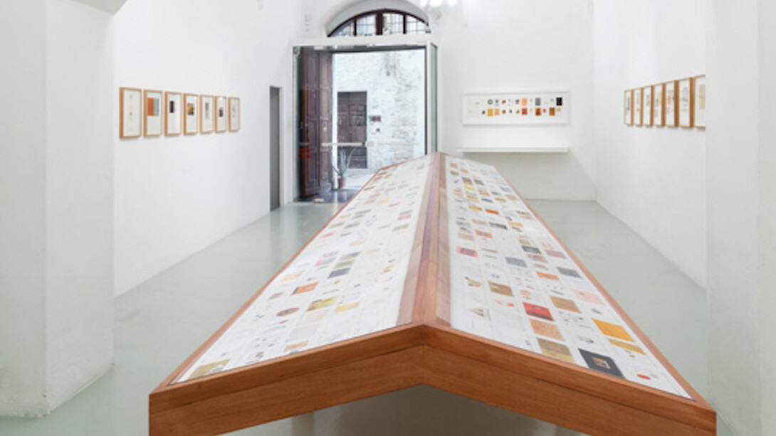 José Antonio Suárez Londoño, Exhibition view. Courtesy of Galleria Continua