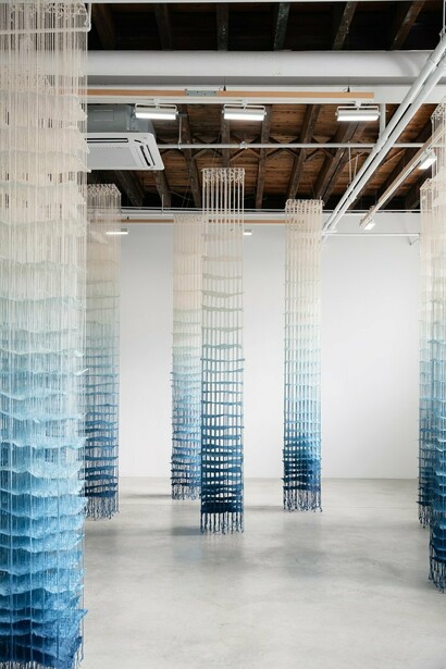 Mika Obayashi, Gospel of three dimensions, exhibition view. Courtesy of Carvalho Park 