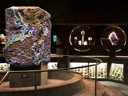Guggenheim Hall of Minerals. Courtesy of American Museum of Natural History