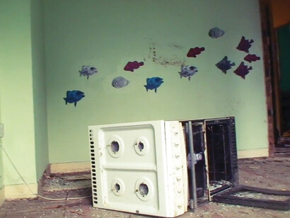 Macarena Yañez (Macay), Still from Exploration through Hackney, 2010, Filmed by Eric Schockmel | 2:39 min, courtesy The Fine Art Society
