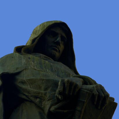 Monumento a Giordano Bruno en Campo de' Fiori, Roma, Italia, Ettore Ferrari, 1889