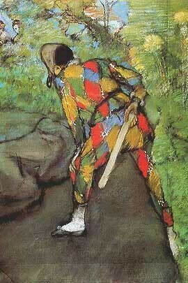 Edgar Degas - Arlecchino, 1885 - The Art Institute of Chicago, Chicago