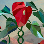 Plus 1, artwork in exhibition (detail). Courtesy of Jhana Millers Gallery