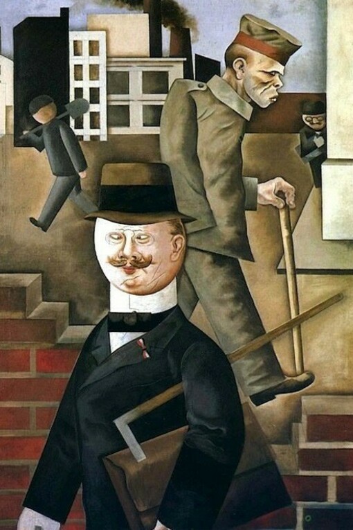 Grey Day, 1921 by George Grosz 