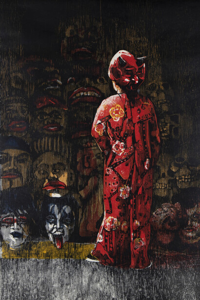 Adrián Arguedas Ruano, Emilia (detail), 2022. Courtesy of Craig Krull Gallery