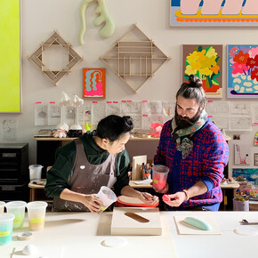 Chiaozza, Studio Image, 2024. Courtesy of Hashimoto Contemporary