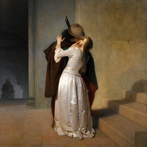 Francesco Hayez, Il bacio, 1861, collezione privata