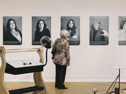 Mulheres na Ciência. Courtesy of Pavilhão do Conhecimento | Centro Ciência Viva