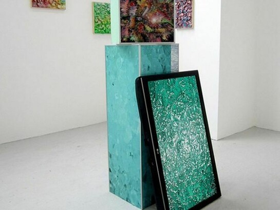 Adham Faramawy, Relief Lounge, installed at Royal Academy Schools, 2013