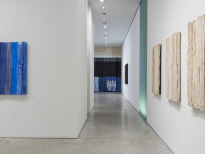 Blue take me to the end of all loves. Courtesy of Primo Marella Gallery