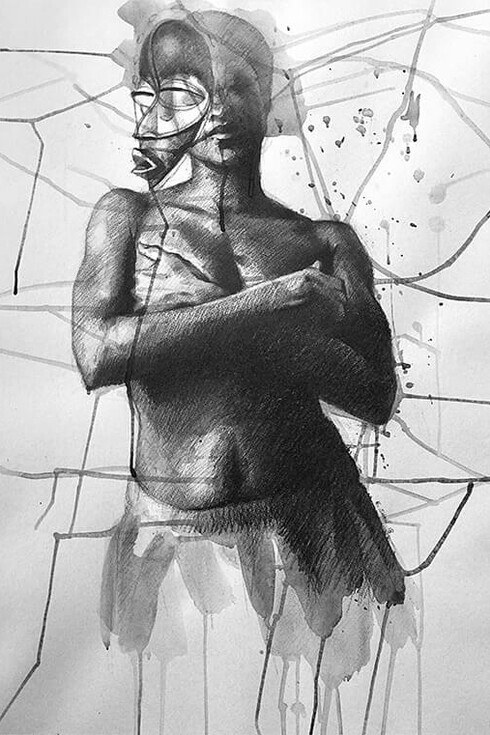 Ernest Shaw, Dan, 2018. Courtesy of The Bishop Gallery