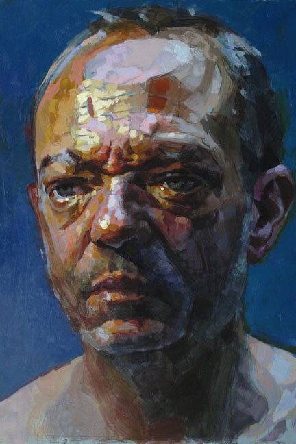 Laurent Dauptain, Autoportrait (1601), 2014, Oil on Canvas, 63¾" x 44¾"