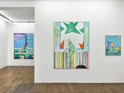 As-tu vraiment besoin d’aller là-bas ?, Exhibition view. Courtesy of Galerie Thomas Bernard