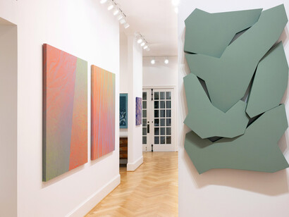 Mitchell Biggio, Fault, exhibition view. Courtesy of Spalding Nix Fine Art