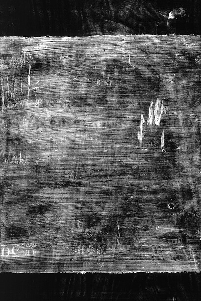 RX3000 ("Michelangelo, Painter, Sculptor and Architect"), 2016 © C2RMF / Alejandro Guijarro, courtesy Tristan Hoare