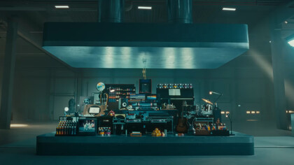 Captura de la controvertida campaña publicitaria "Crush!" de Apple