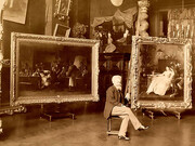 Mihály Munkácsy was a Hungarian painter. He earned international reputation with his genre pictures and large-scale biblical paintings