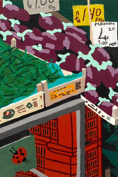 We are out of office, Palermo (detail), 2026. Courtesy of Hashimoto Contemporary