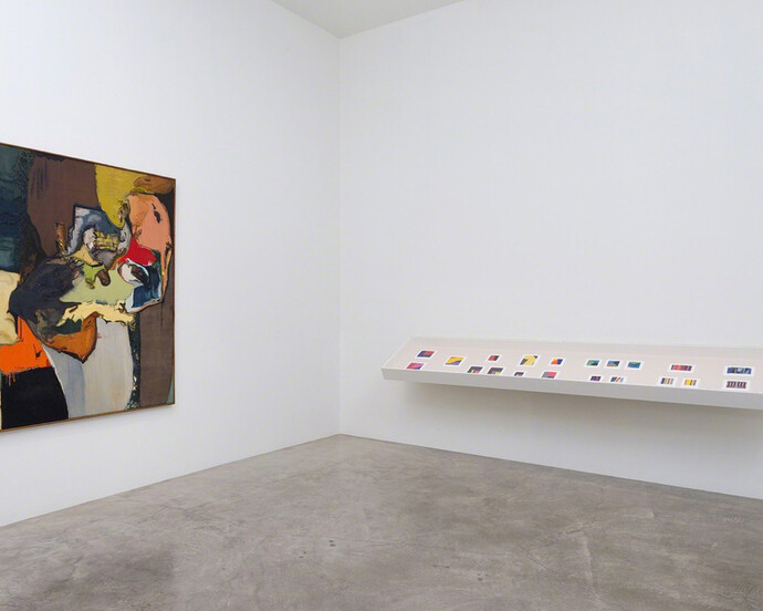 Fanny Sanín, Exhibition view. Courtesy of L.A. Louver