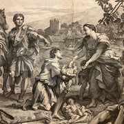 Robert van Audenaerde, Il ritrovamento di Romolo e Remo, 1728